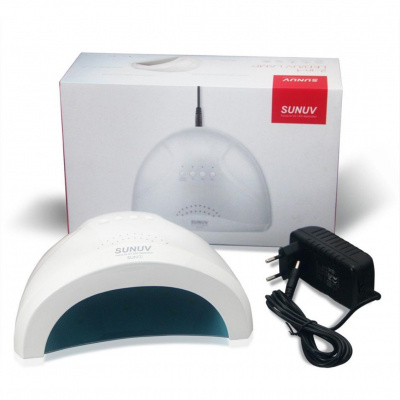 Sun One Led/UV Lamp, Лампа 48Вт для гель-лака для мастера маникюра