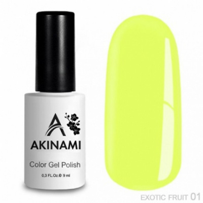 akinami exotic fruit a 001, 9 мл | для-ногтей.рф
