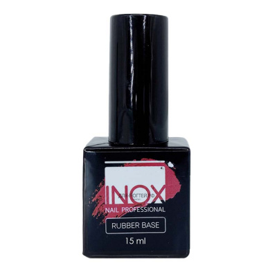 INOX Rubber base, 15 ml для гель-лака купить у нас