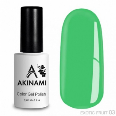 akinami exotic fruit a 003, 9 мл | для-ногтей.рф