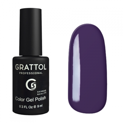 grattol color gel polish eggplant gtc 010 | для-ногтей.рф