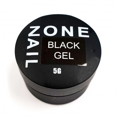 гель краска one nail black gel 5 г | для-ногтей.рф