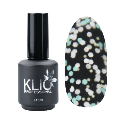 Klio Ibiza Топ №001, Матовый с шестигранниками разного размера, 15мл