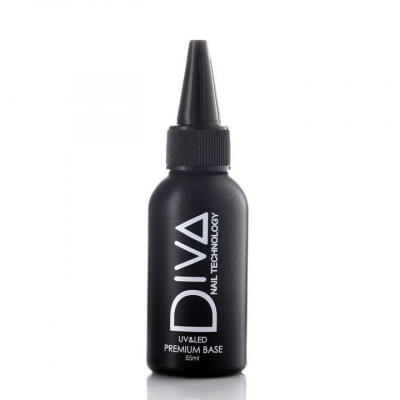DIVA UV&LED Premium Base, 55ml для гель-лака купить у нас