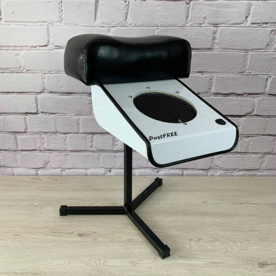 Dust Free Педикюрный пылесос, на подставке с подушкой для мастера маникюра