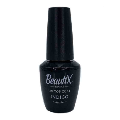BEAUTIX Indigo, Индиго, UV Top Coat, 15мл