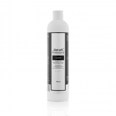 gel*off  premium ср-во  для обезжиривания ногтей и снятия липкого слоя, 400мл | для-ногтей.рф