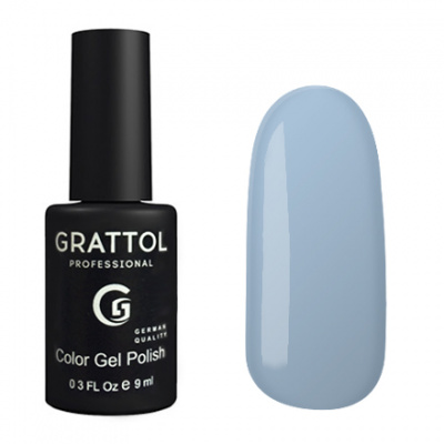 grattol color gel polish pale cornflower gtc 118 | для-ногтей.рф
