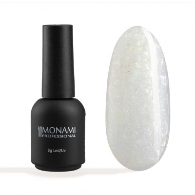 monami seashell white, молочный оттенок, 8мл | для-ногтей.рф