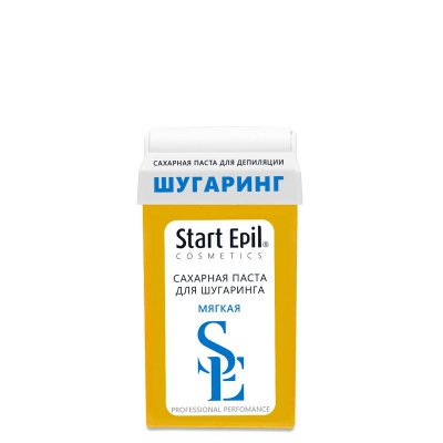start epil сахарная паста для депиляции, мягкая, 100 г | для-ногтей.рф