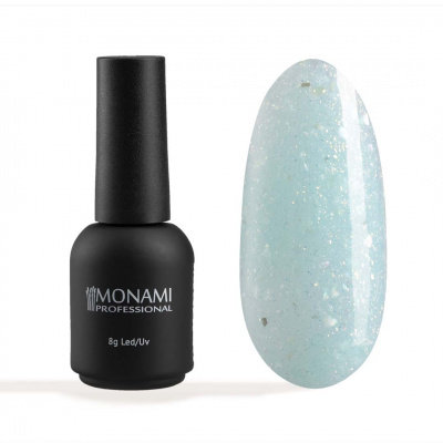 monami seashell blue, голубой оттенок, 8мл | для-ногтей.рф