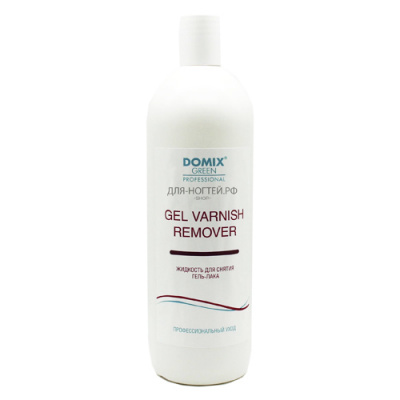 domix gel varnish remover, для снятия гель-лака, 1л | для-ногтей.рф
