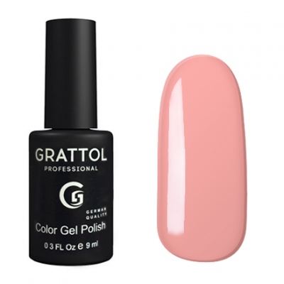 grattol color gel polish light pink gtc 044 | для-ногтей.рф