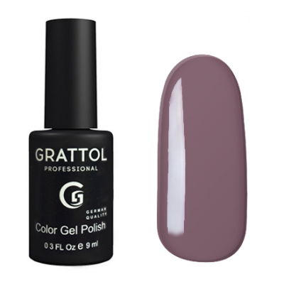 grattol color gel polish gray violet gtc 004 | для-ногтей.рф